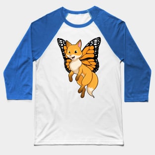 Fox with Wing Baseball T-Shirt